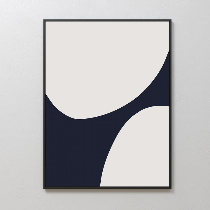 Contrast Harmony Abstract Canvas Art