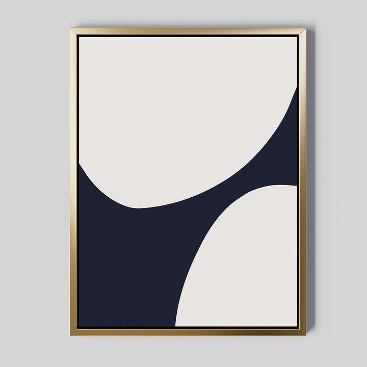 Contrast Harmony Abstract Canvas Art