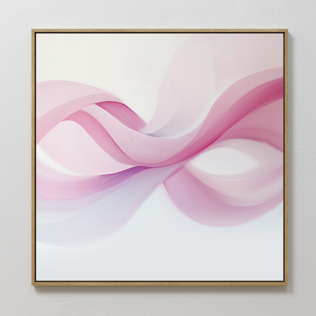 Rosy Drift Canvas Art