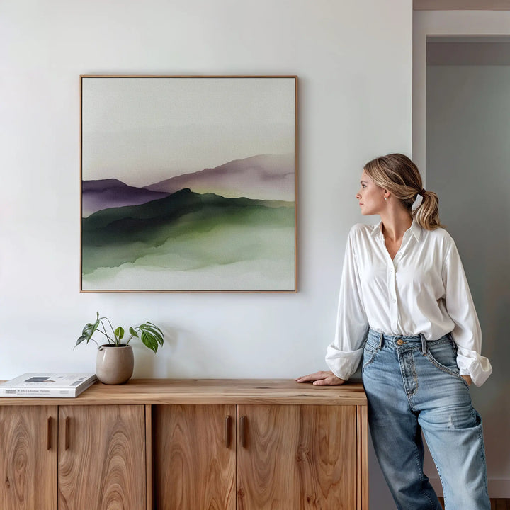 Dawn's Highland Canvas Art