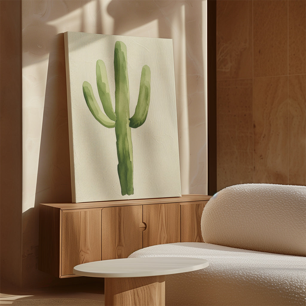 Desert Cactus Canvas Art