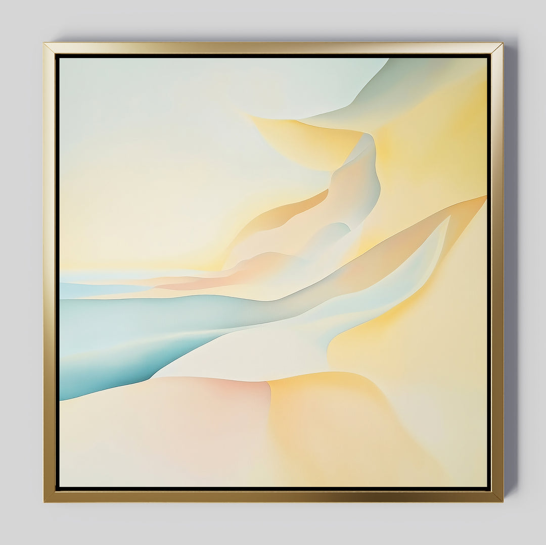 Desert Light Abstract Canvas Art