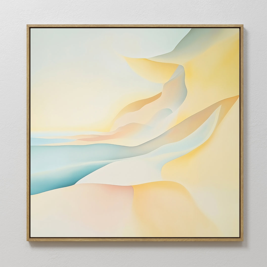 Desert Light Abstract Canvas Art