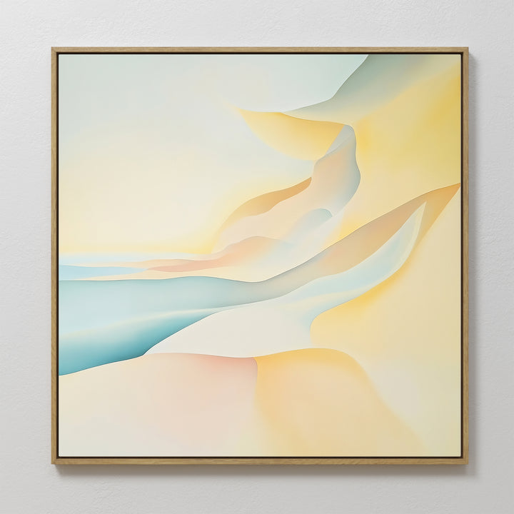 Desert Light Abstract Canvas Art