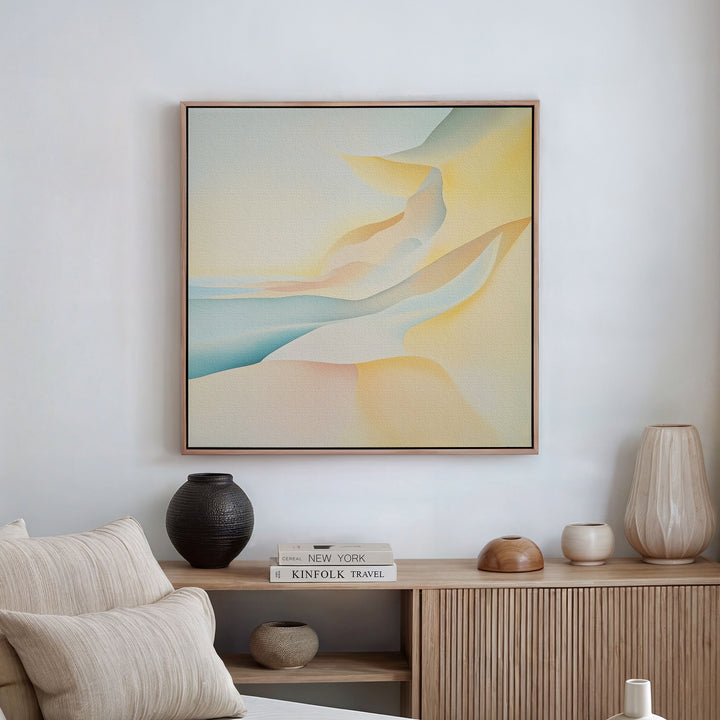 Desert Light Abstract Canvas Art