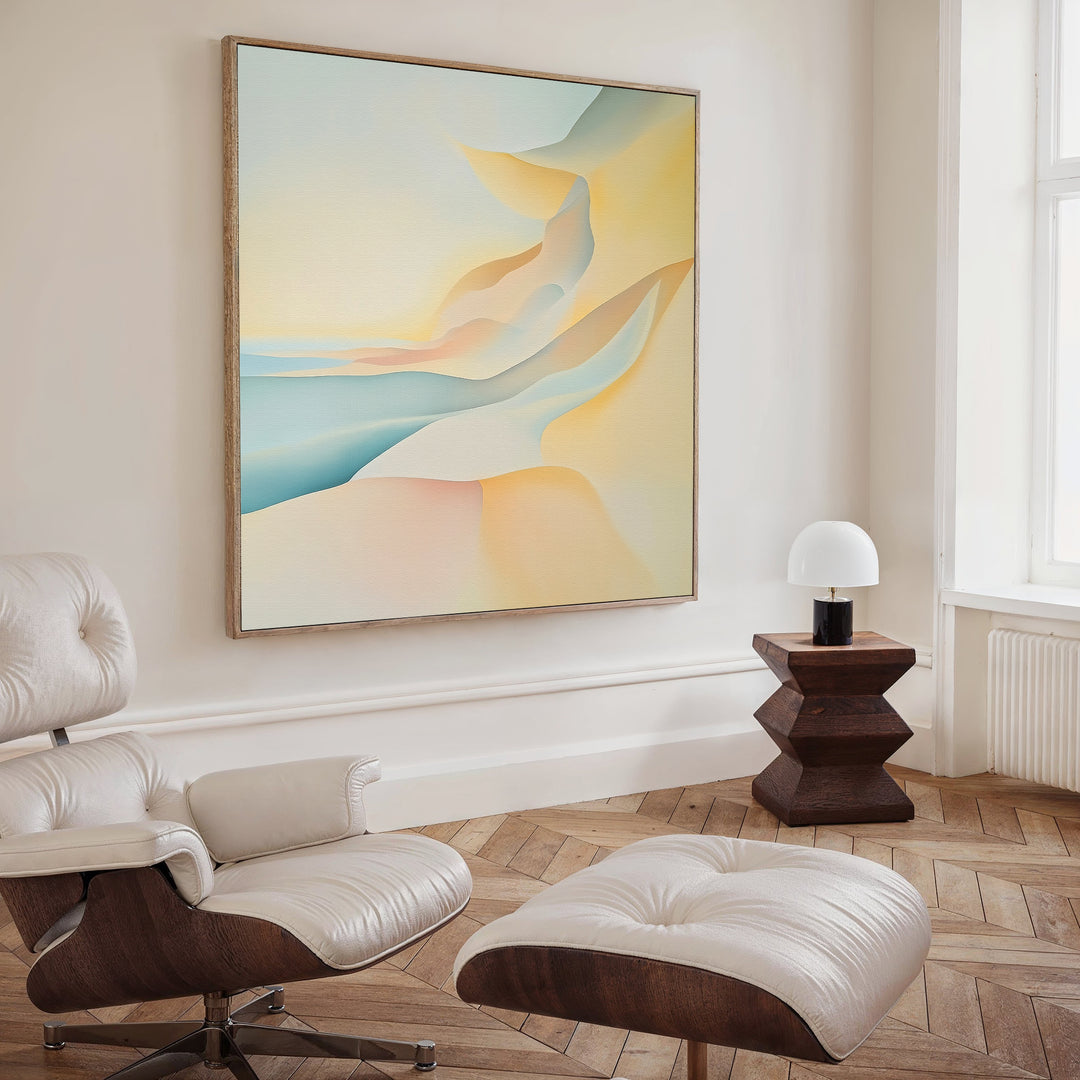 Desert Light Abstract Canvas Art