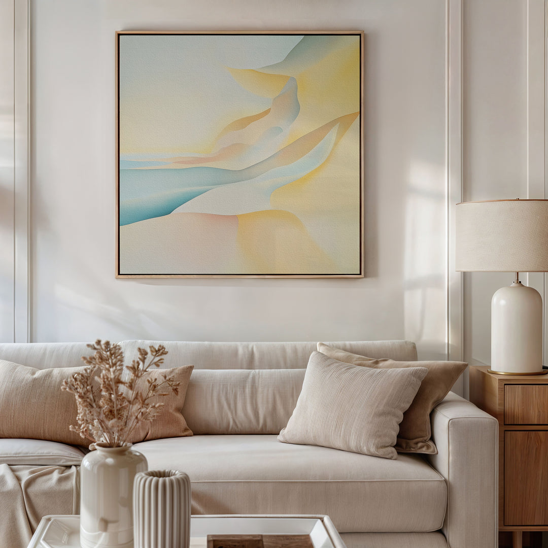 Desert Light Abstract Canvas Art