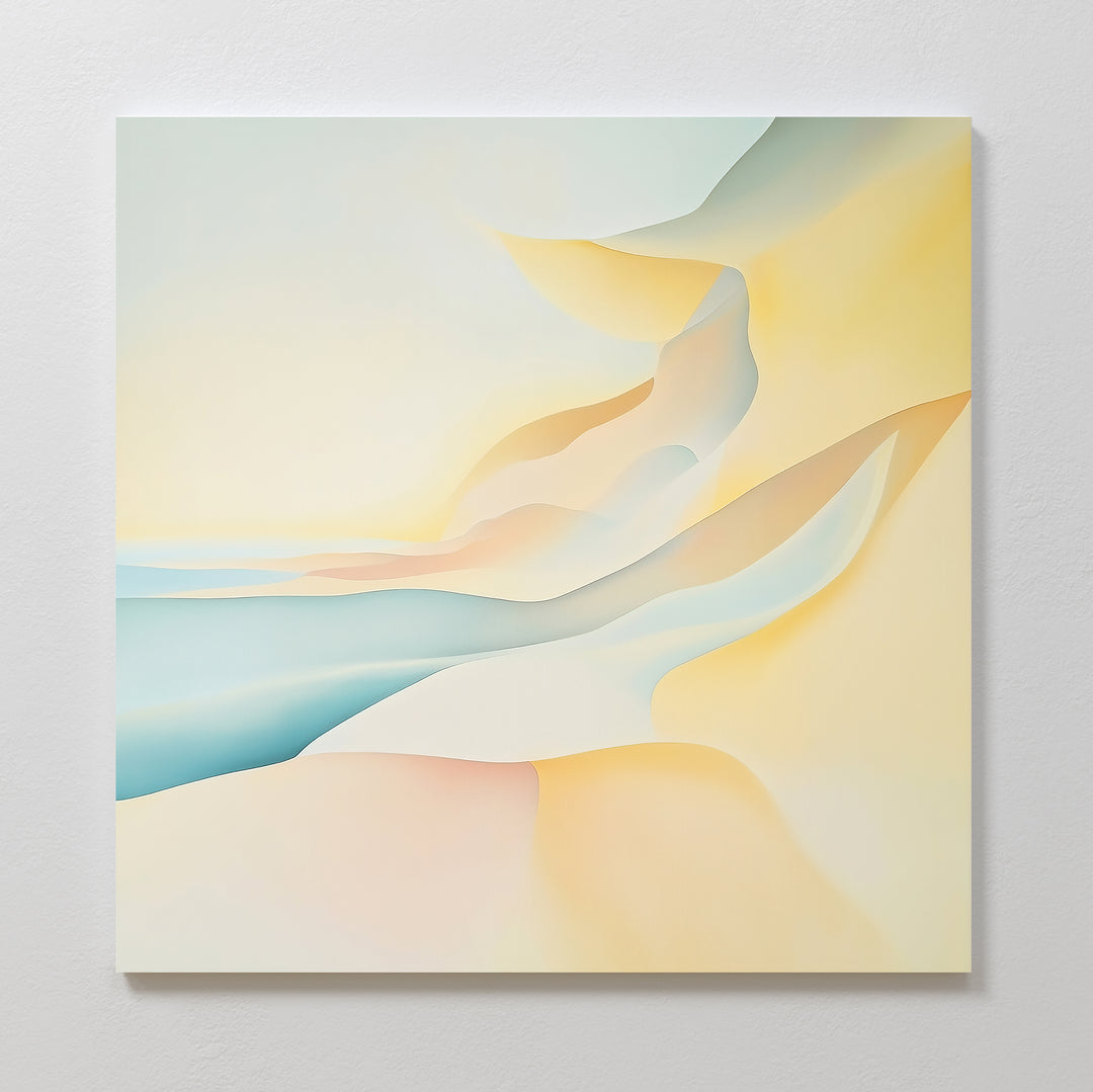 Desert Light Abstract Canvas Art