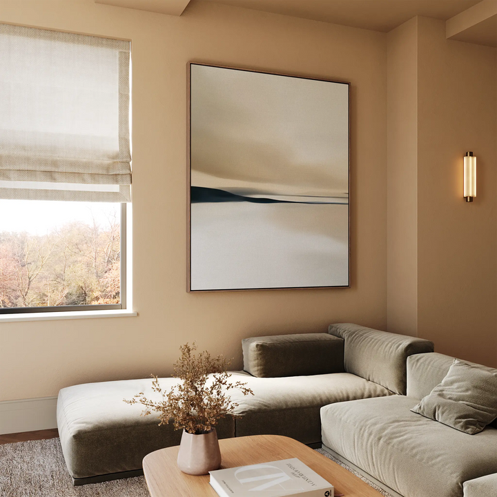 Desert Quietude Canvas Art – Vertical