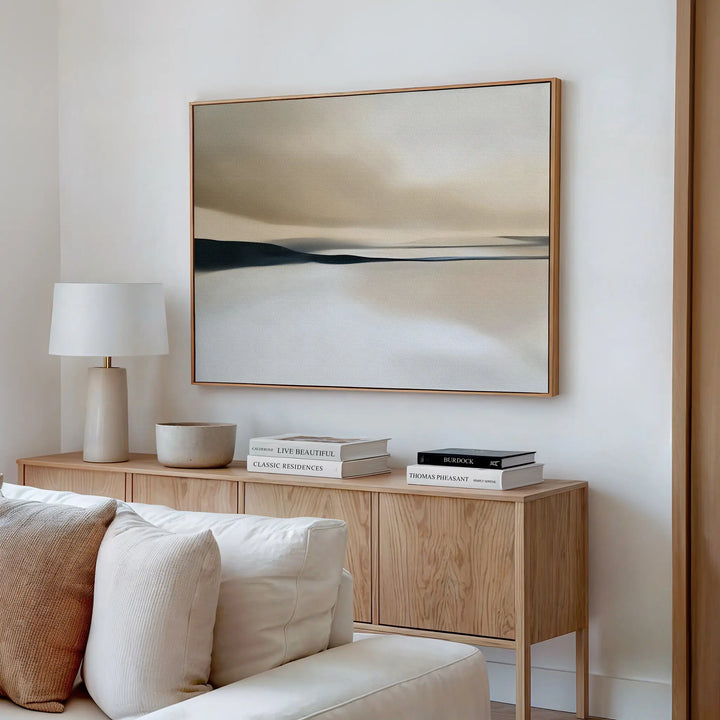 Desert Quietude Canvas Art – Horizontal