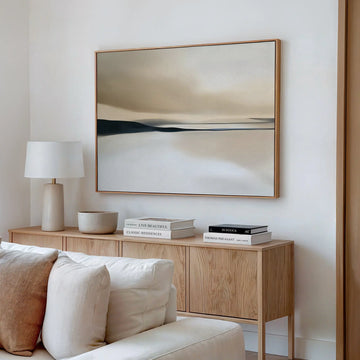 Desert Quietude Canvas Art – Horizontal – Nordic Park