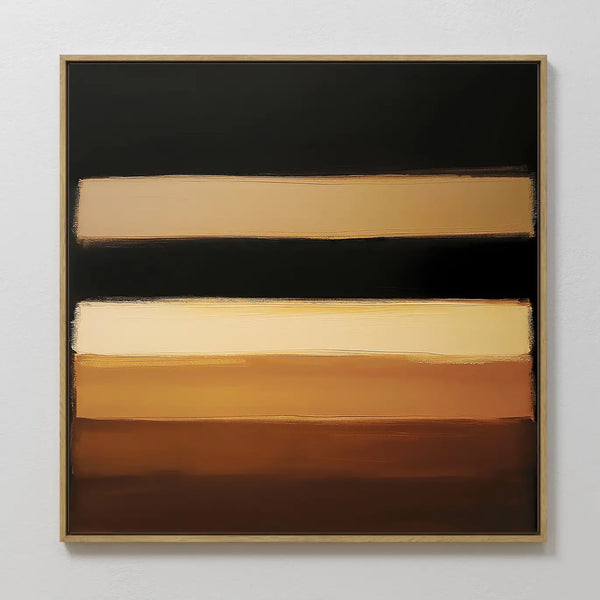 Earth Layers Canvas Art