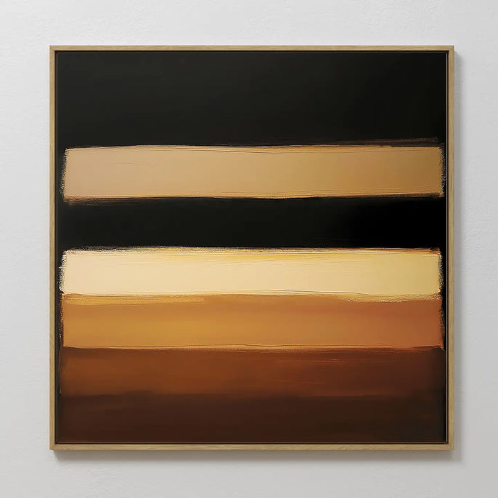 Earth Layers Canvas Art