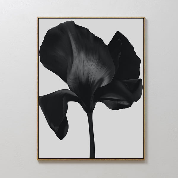 Eclipse Bloom Canvas Art