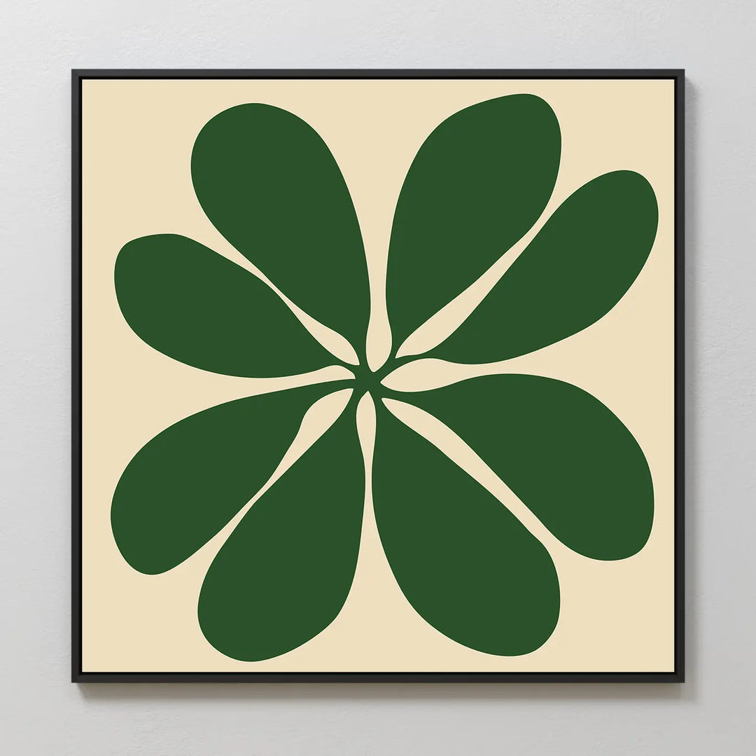 Emerald Frond Canvas Art