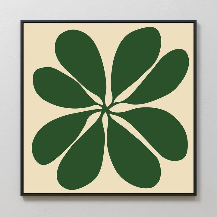 Emerald Frond Canvas Art