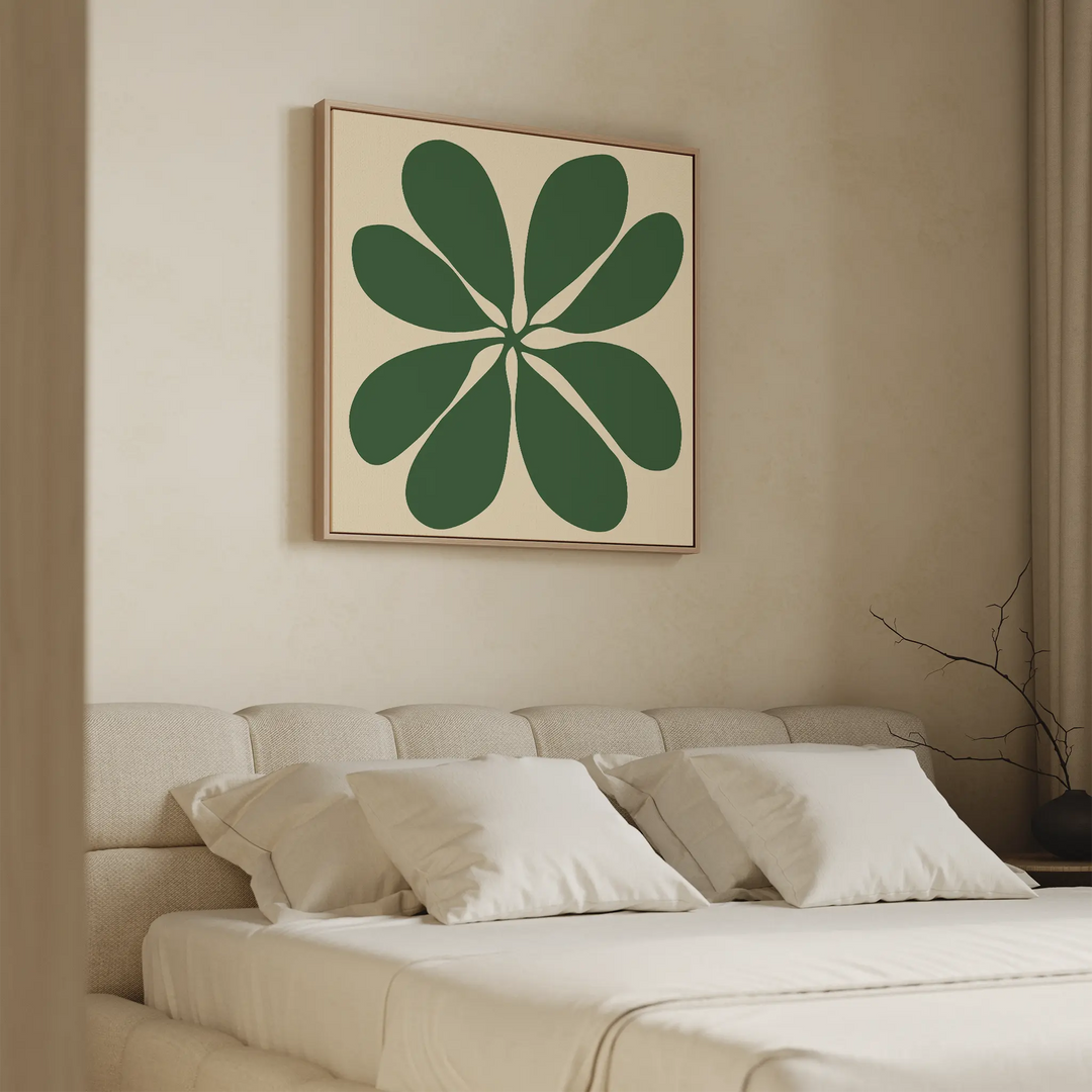 Emerald Frond Canvas Art