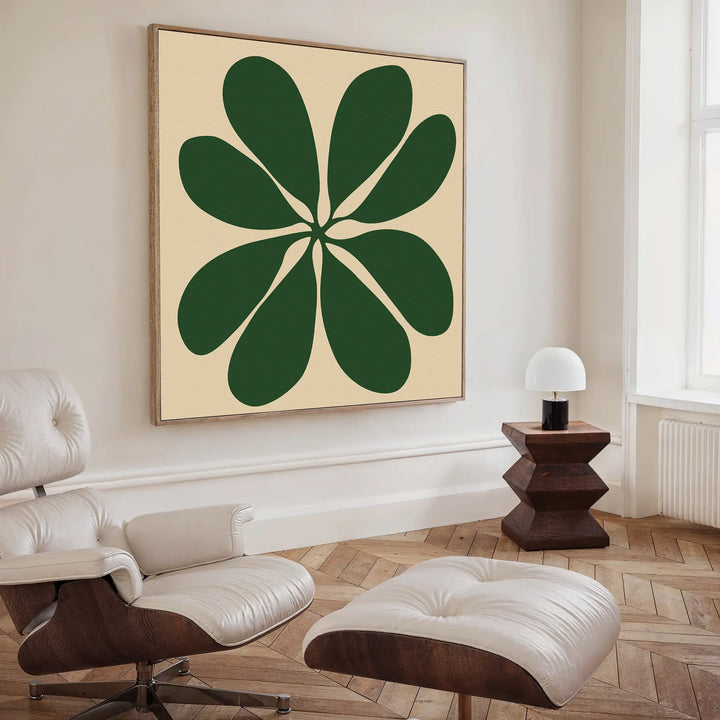 Emerald Frond Canvas Art