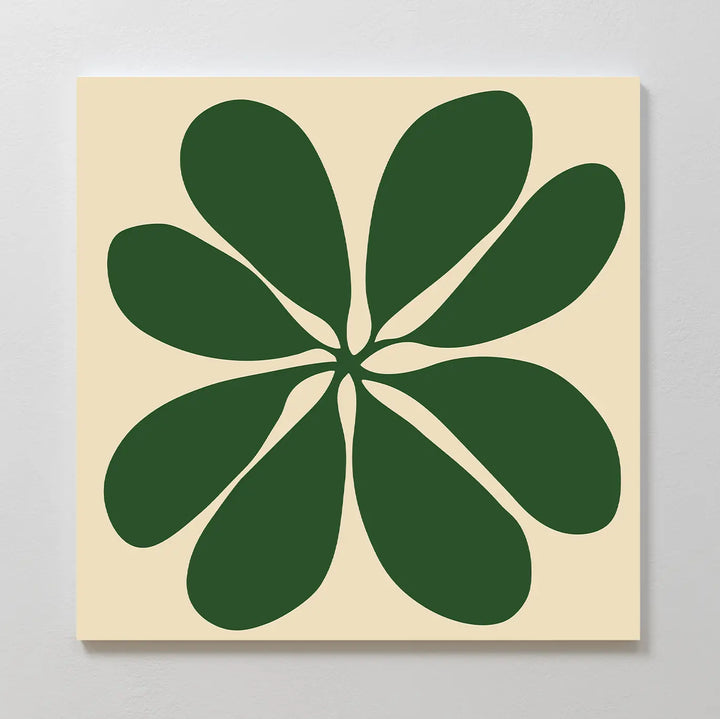Emerald Frond Canvas Art