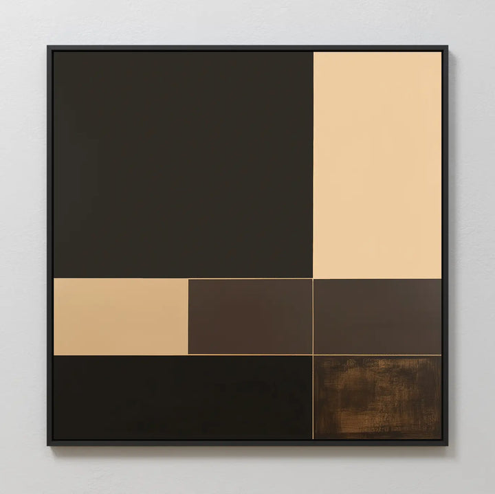 Espresso Matrix Canvas Art