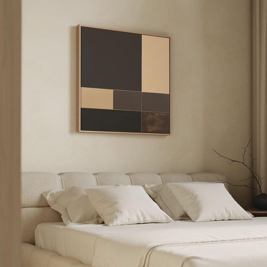Espresso Matrix Canvas Art