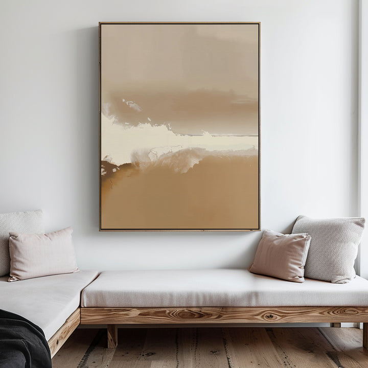 Ethereal Plains Abstract Canvas Art