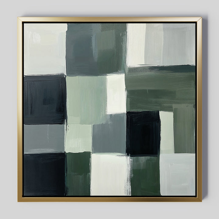 Evergreen Abstract Canvas Art