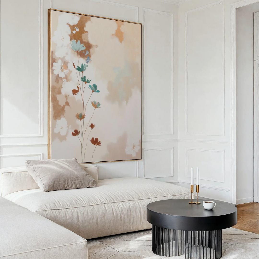 Faded Flora Canvas Art