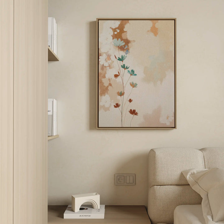Faded Flora Canvas Art