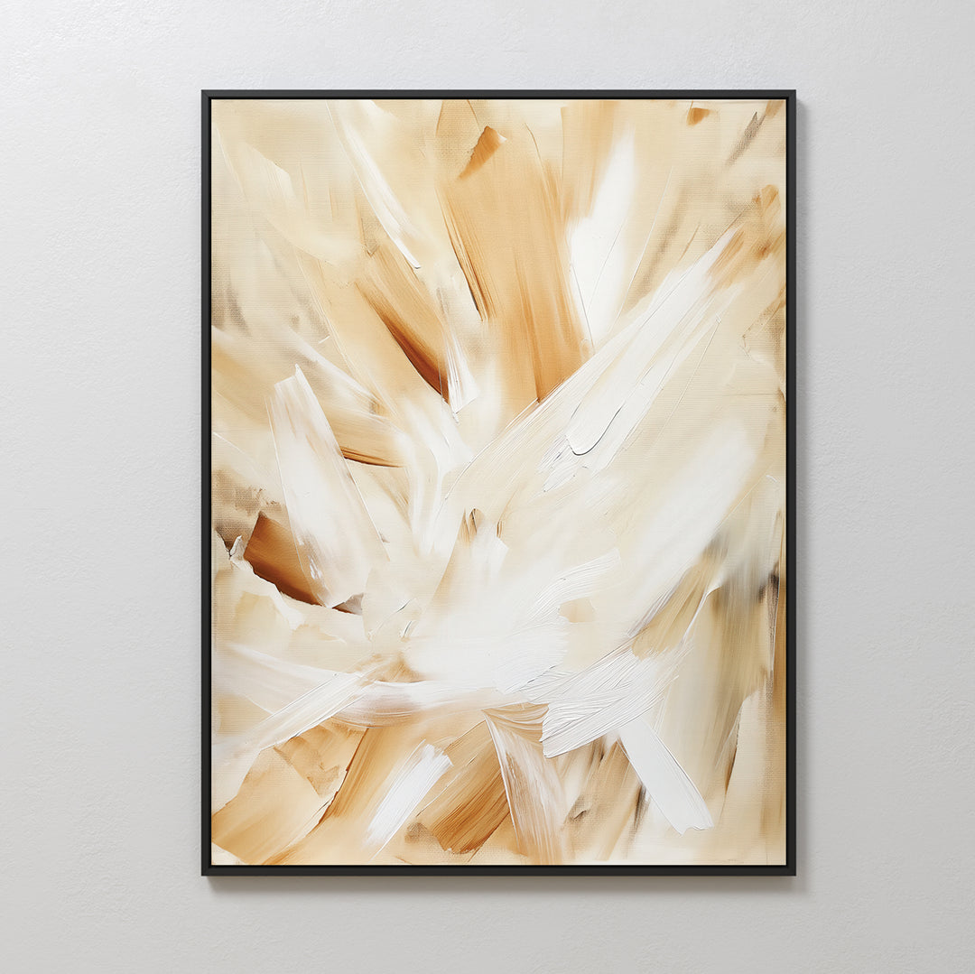 Feathered Touch Abstract Canvas Art