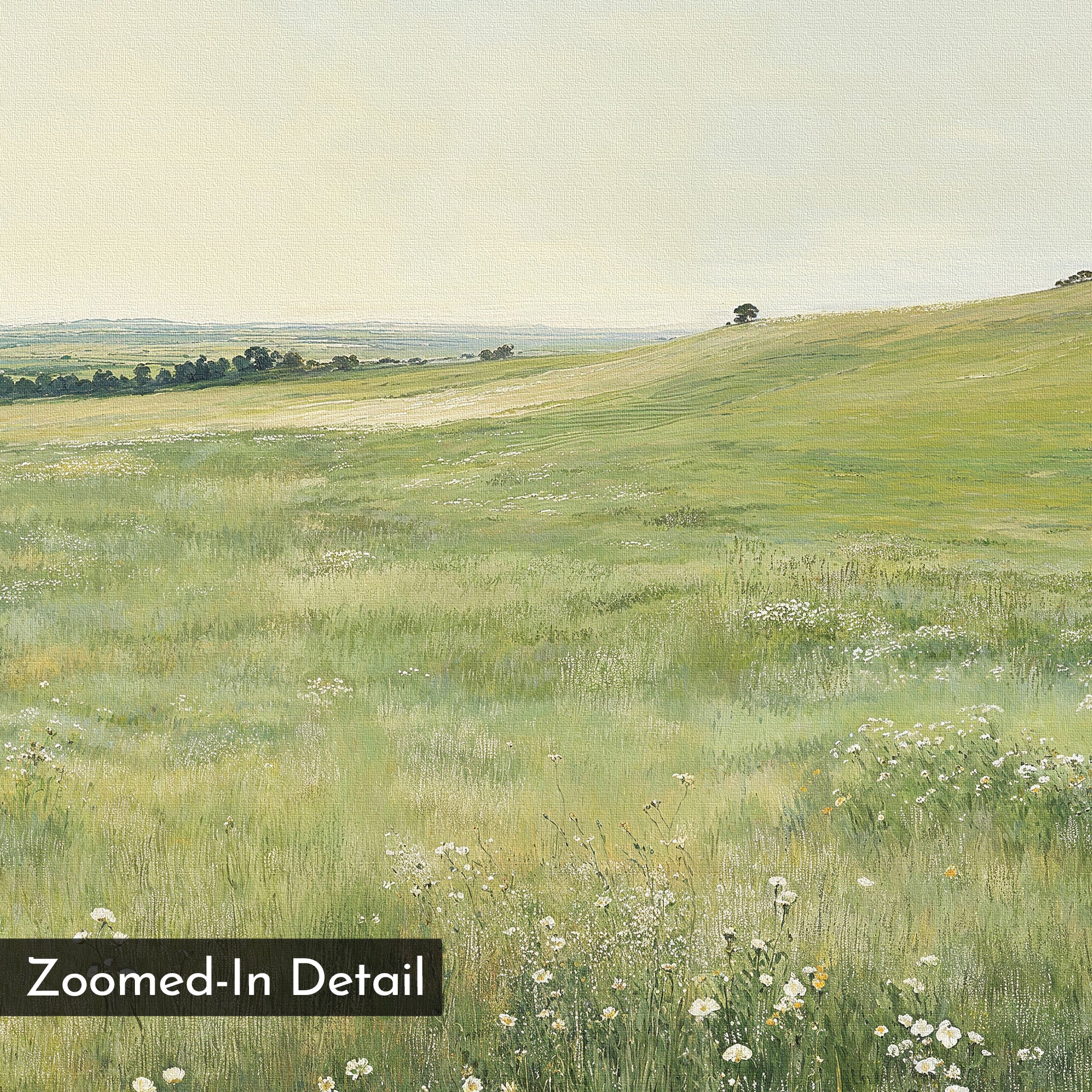 Floral Meadow Canvas Art – Nordic Park