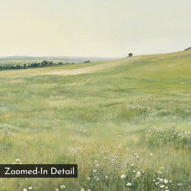 Floral Meadow Canvas Art – Nordic Park
