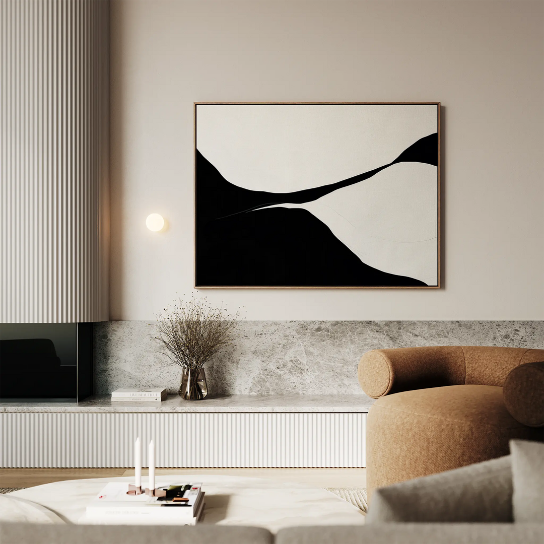 Fluid Boundary Canvas Art