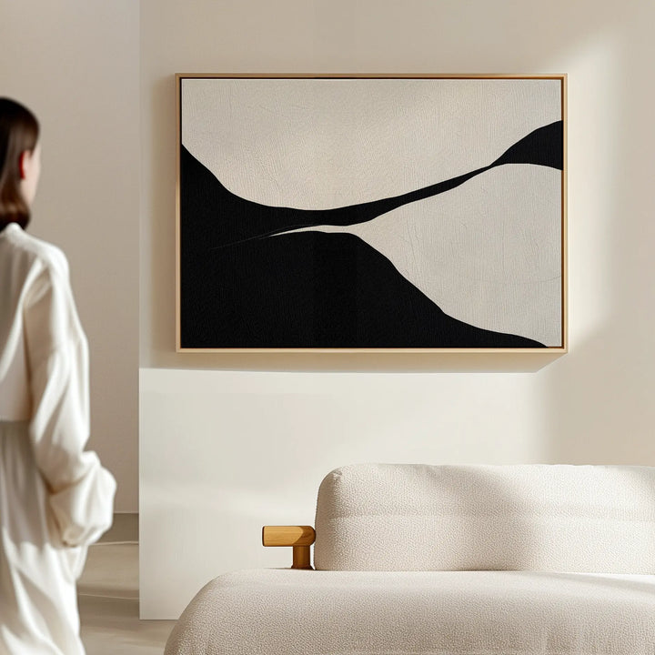 Fluid Boundary Canvas Art