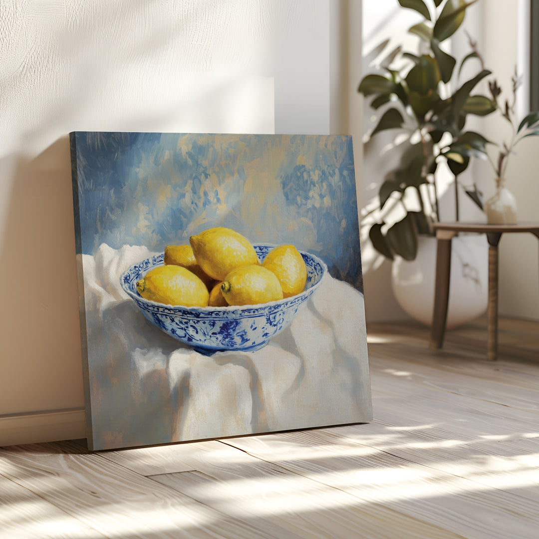 Golden Fruit Canvas Art