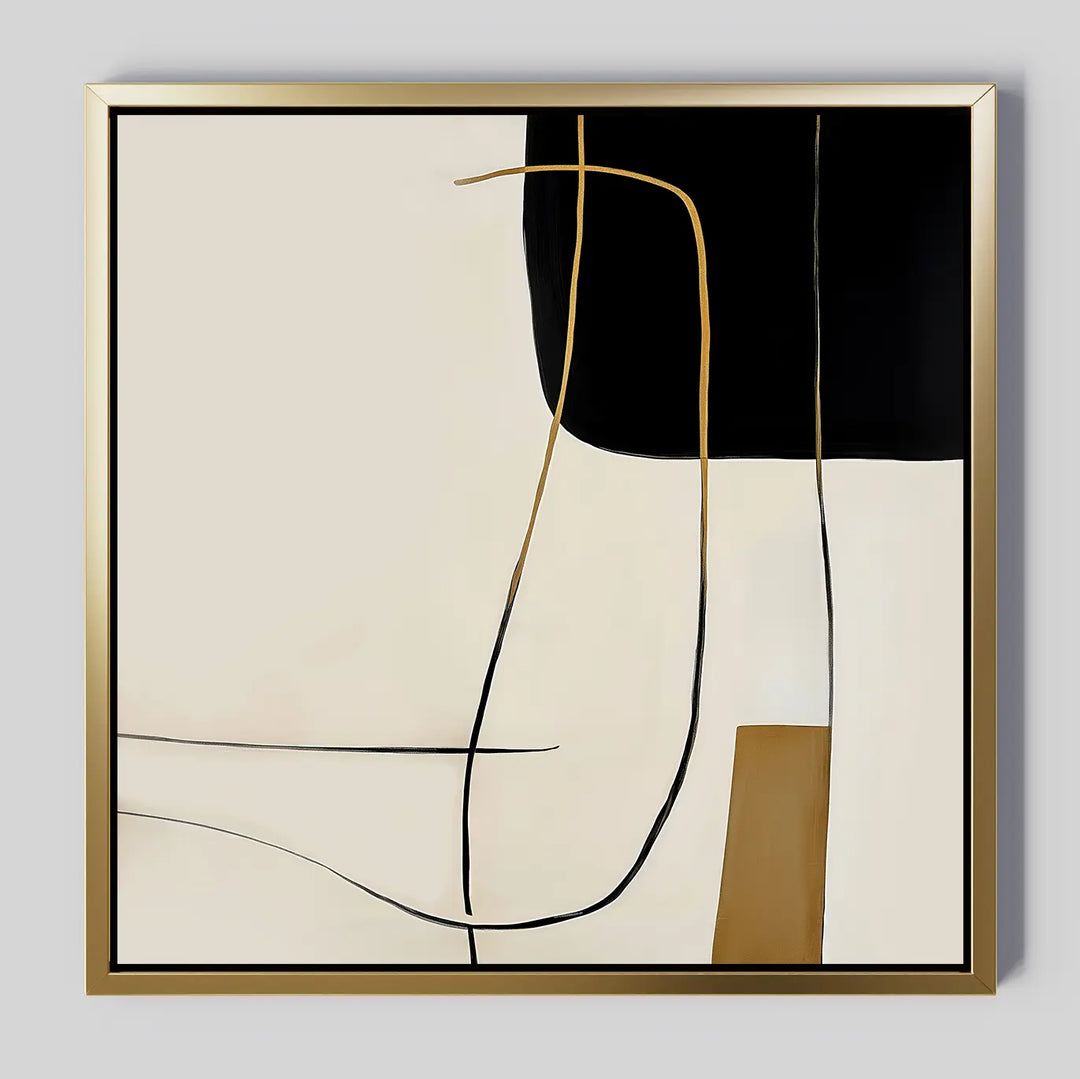 Golden Thread Canvas Art