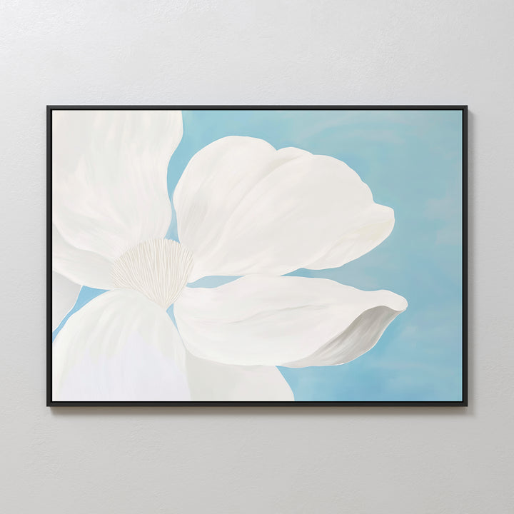 Heavenly Hibiscus Abstract Canvas Art