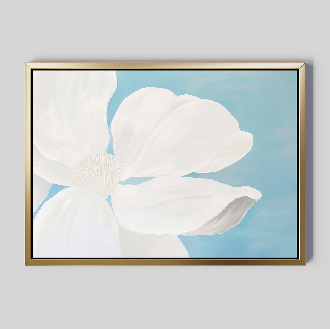 Heavenly Hibiscus Abstract Canvas Art