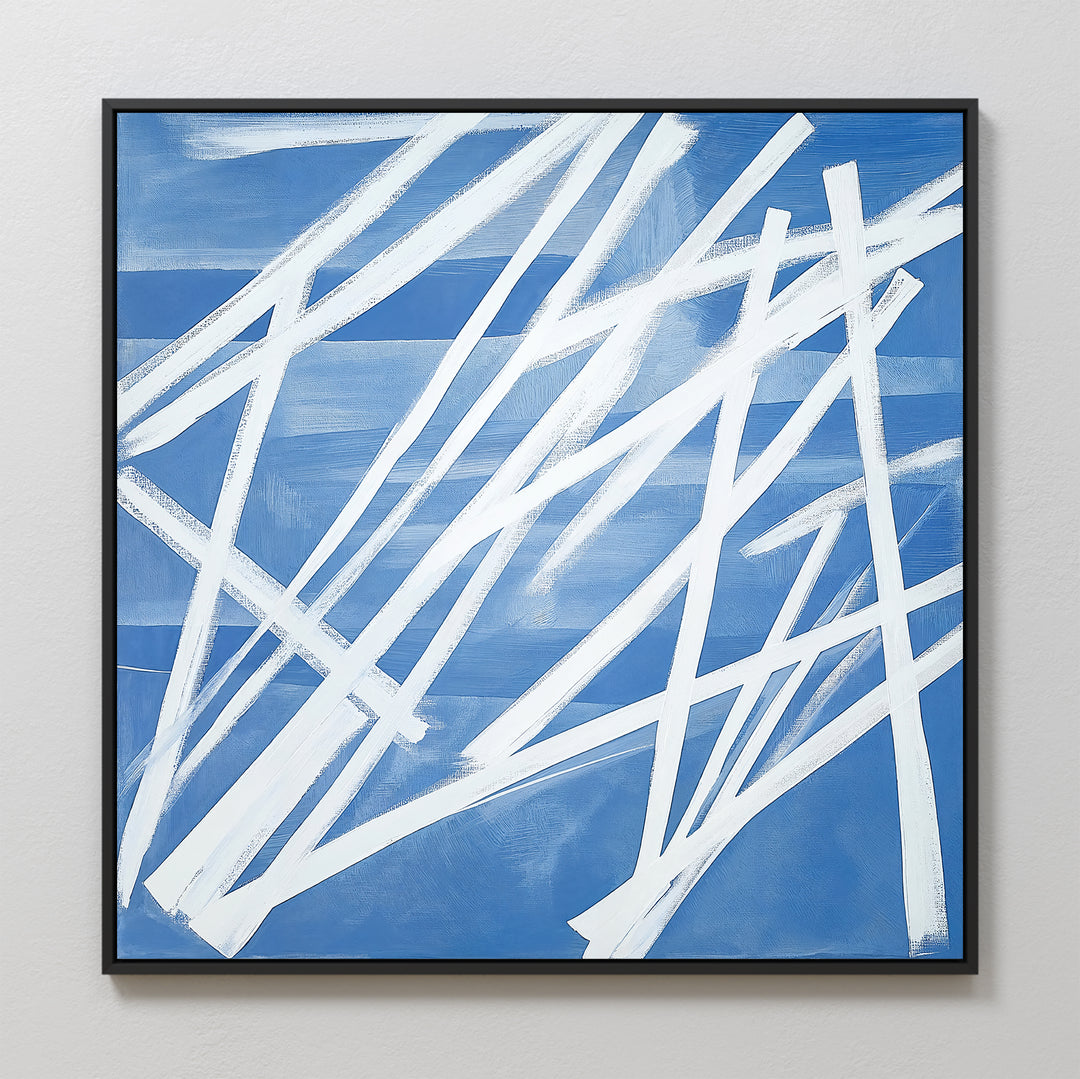 Ice Field Abstract Canvas Art