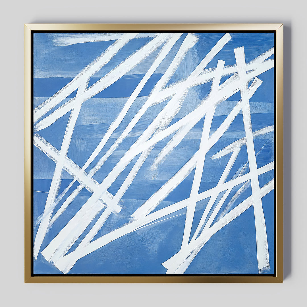 Ice Field Abstract Canvas Art