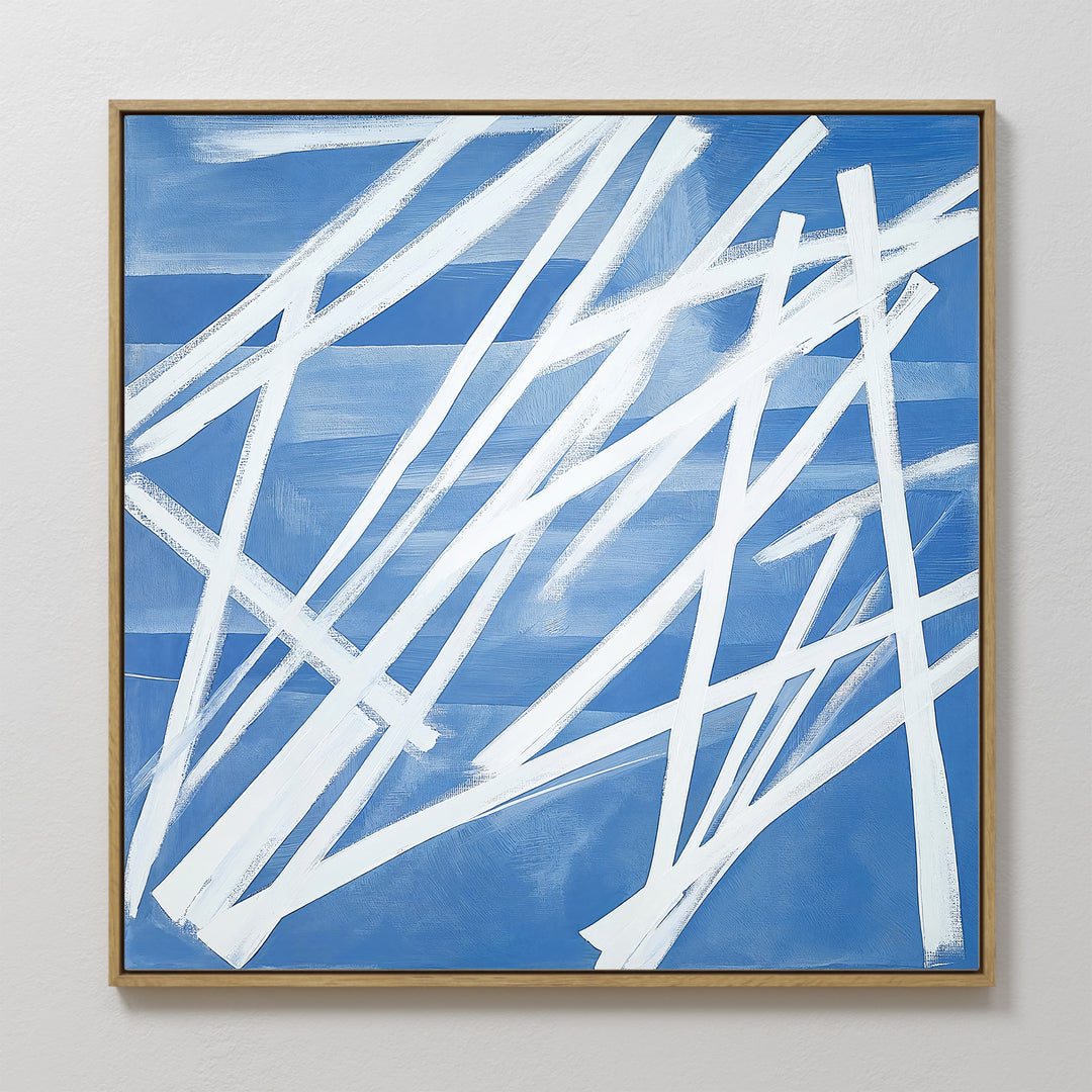 Ice Field Abstract Canvas Art