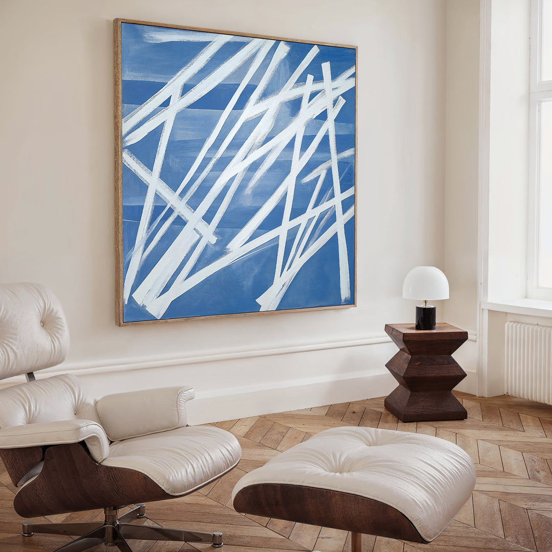 Ice Field Abstract Canvas Art