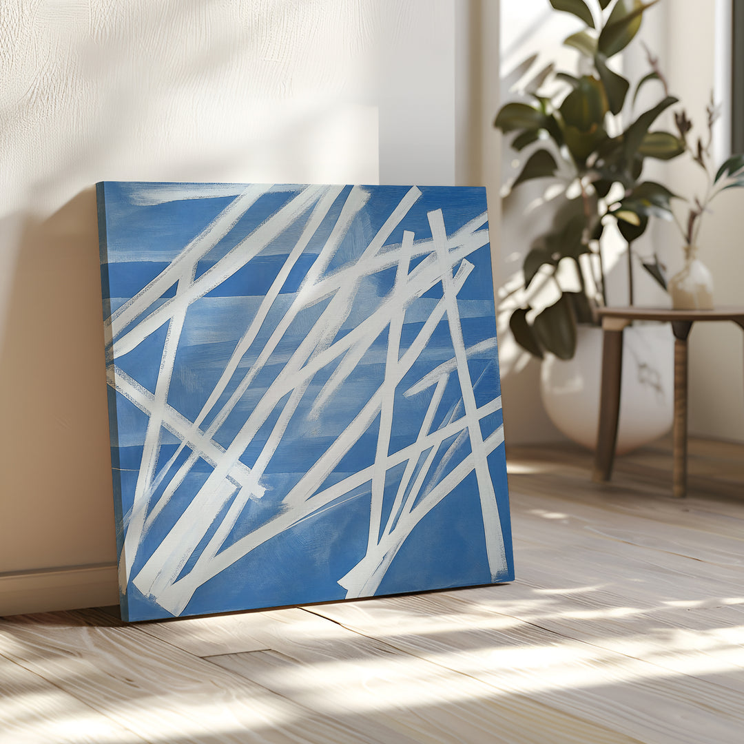 Ice Field Abstract Canvas Art