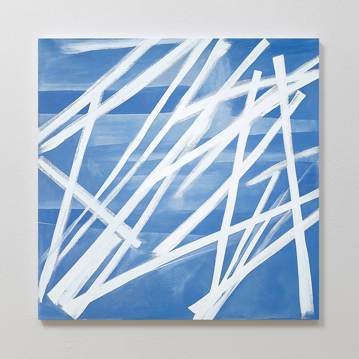 Ice Field Abstract Canvas Art