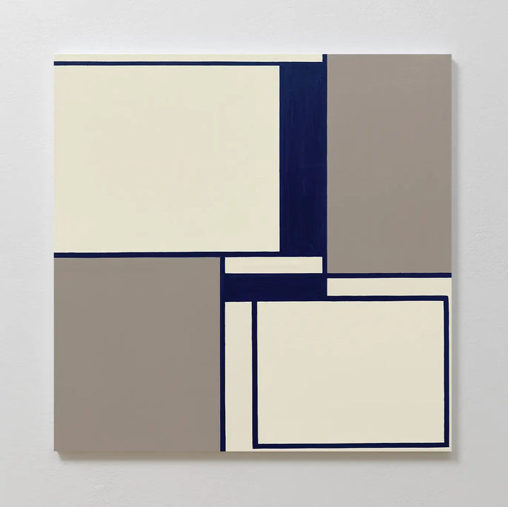 Indigo Framework Canvas Art