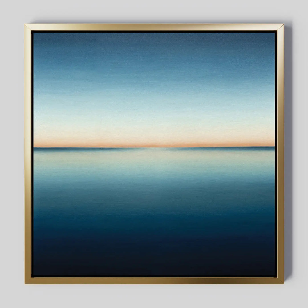 Indigo Passage Canvas Art