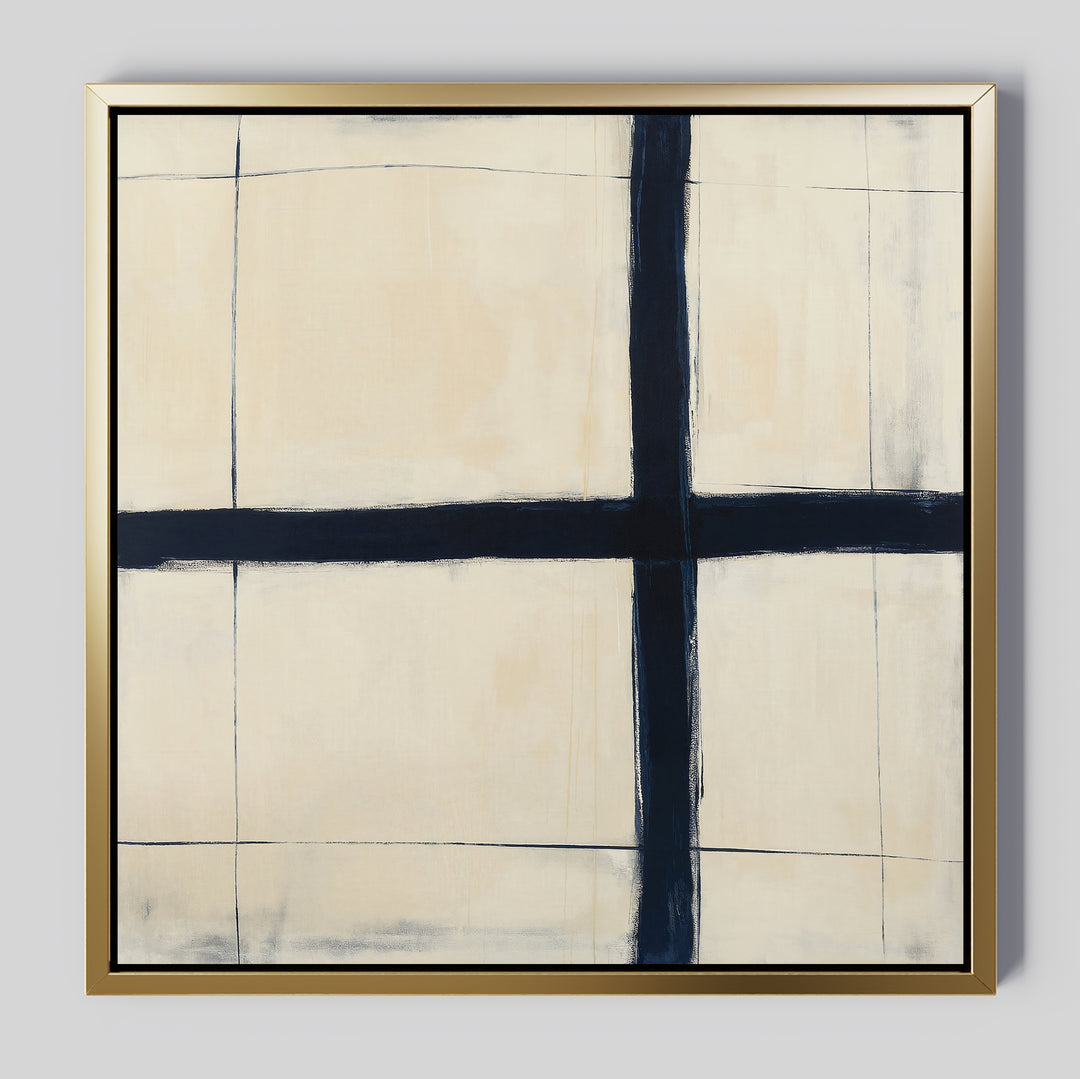 Intersection Abstract Canvas Art