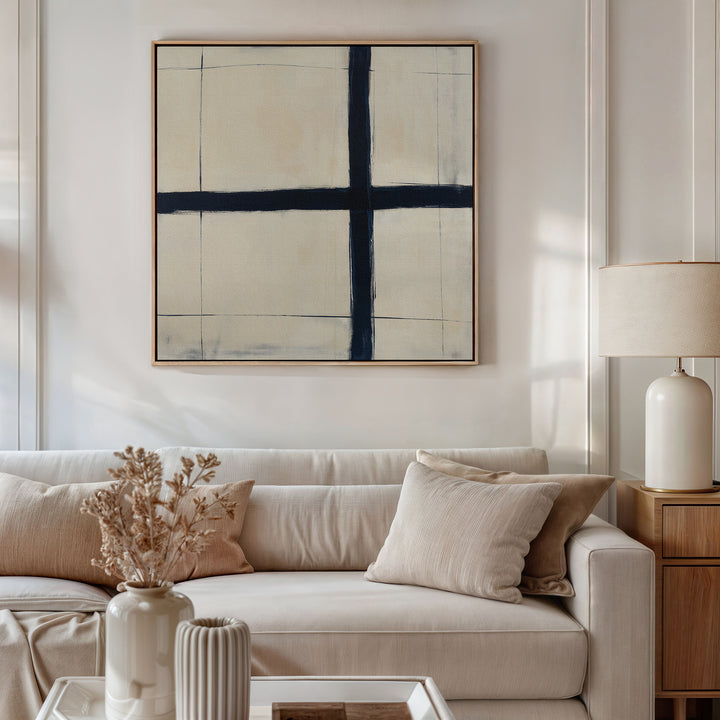 Intersection Abstract Canvas Art