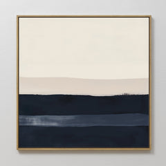 Square — Ivory Dusk Canvas Art