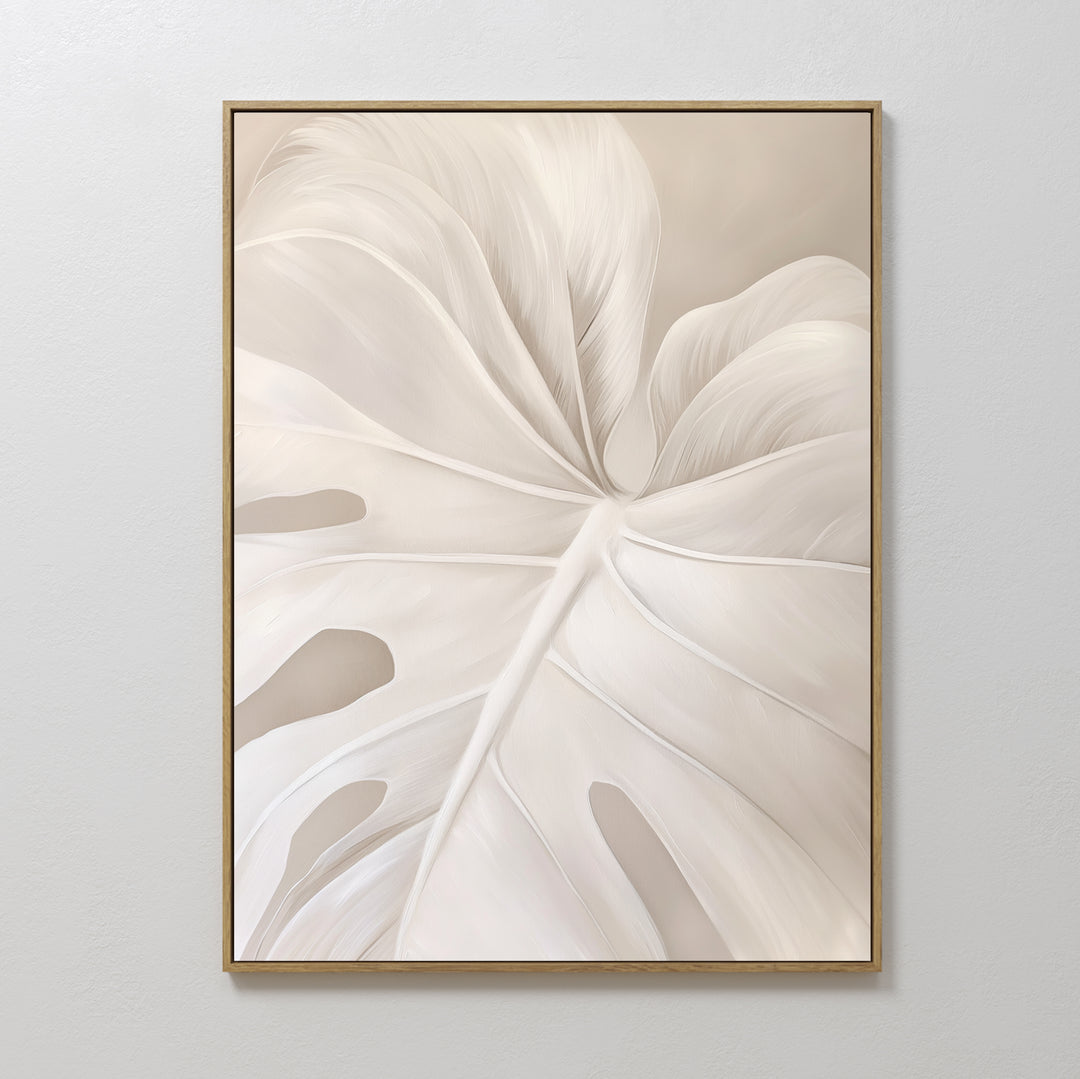 Leaf Whisper Abstract Canvas Art